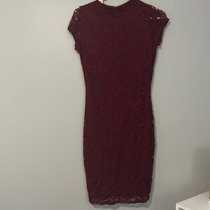 Windsor Lace Bodycon Midi Dress